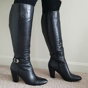 leather boots